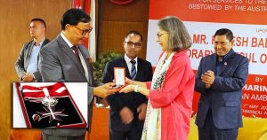 मनकामना केबलकारका कार्यकारी निर्देशक श्रेष्ठलाई अष्ट्रिया सरकारको ‘अनररी अफ सिल्भर’ सम्मान