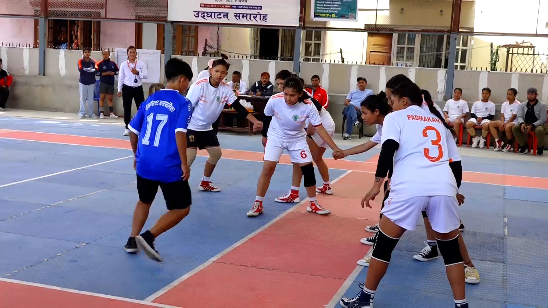 प्रथम काठमाडौं जिल्ला महिला कबड्डी प्रतियोगिताः चन्द्रागिरि नगरको विजयी शुरुवात