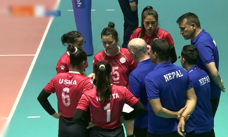 काभा वुमन्स् भलिबल च्यालेन्ज कपमा नेपाललाई तेस्रो स्थान