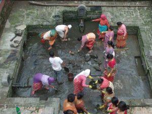 नेवार समुदायले सिथी नख: पर्व मनाउँदै
