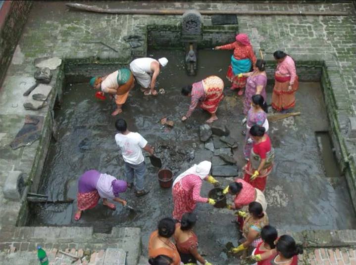 नेवार समुदायले सिथी नख: पर्व मनाउँदै