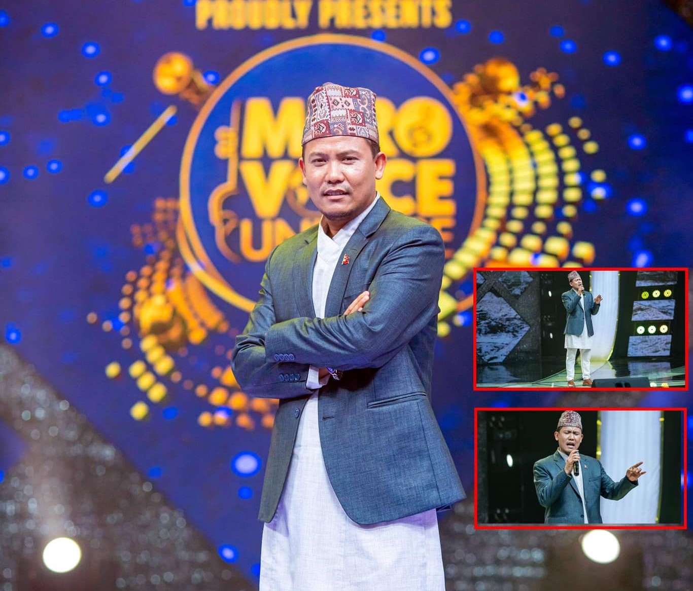 गायन रियालिटी शो मेरो भ्वाइस युनिभर्सः शीर्ष १२ मा थानकोटका राजु तामाङ, सबैले भोट दिन पाइने