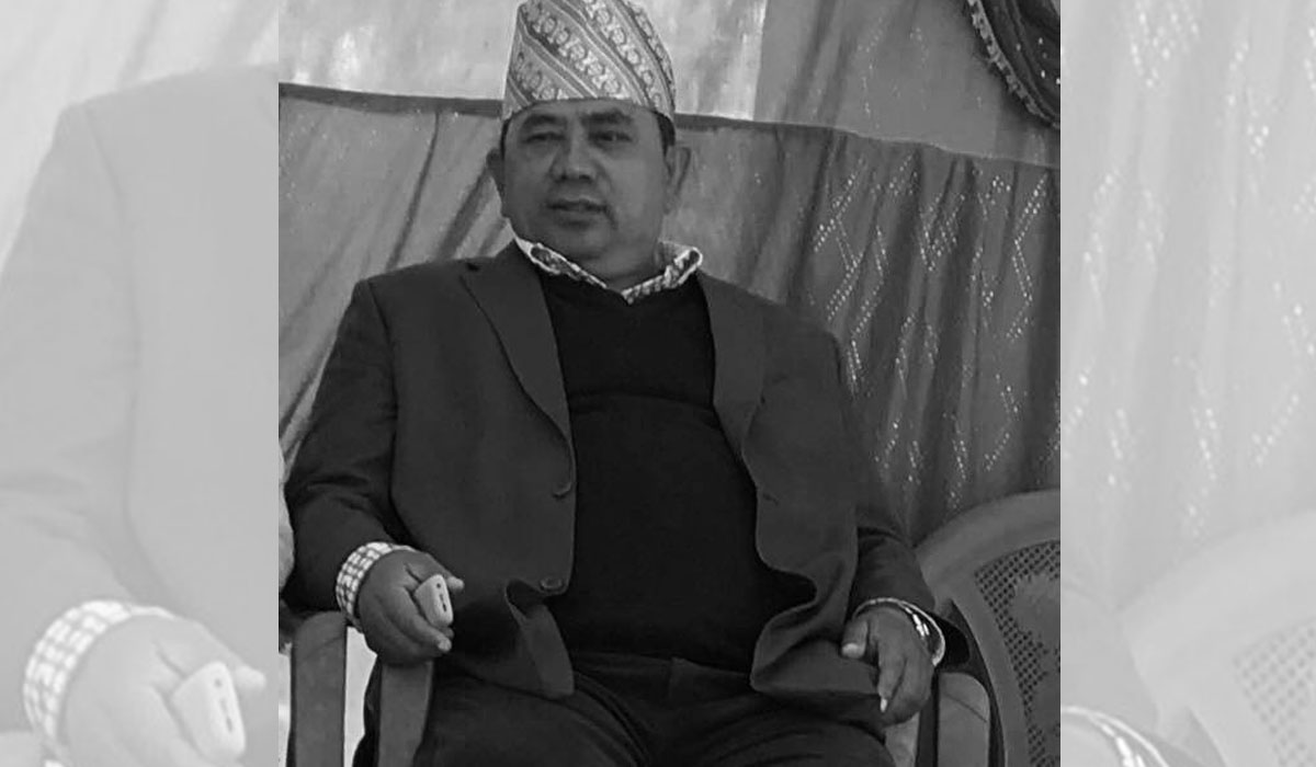 चापाकोट नगरपालिकाका पूर्वमेयर शिव गिरी सवारी दुर्घटनामा बिते