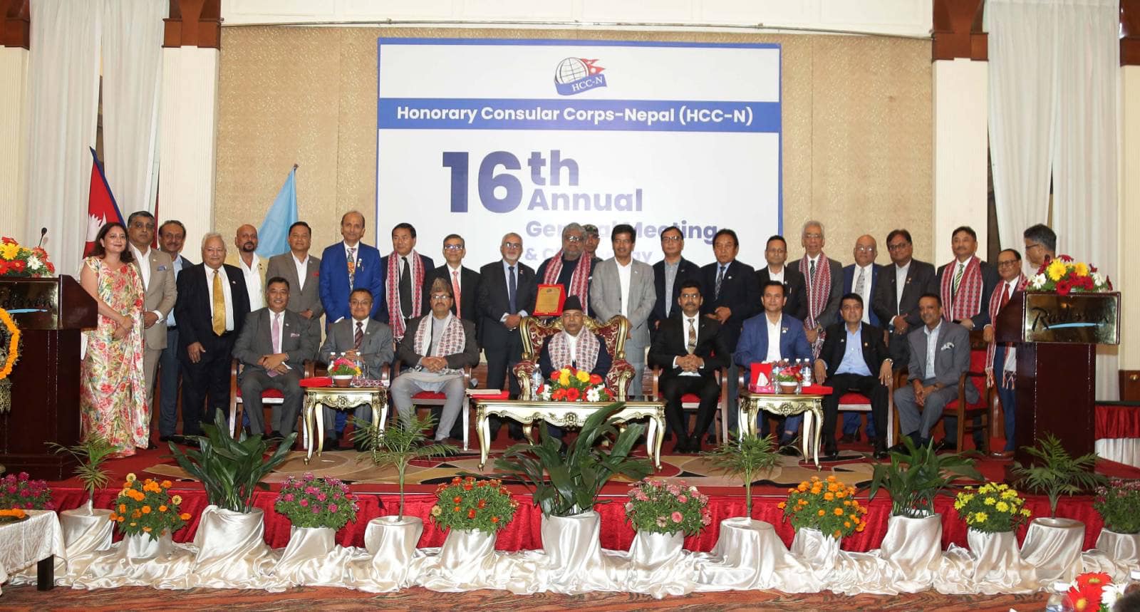 ५९ देशमा वाणिज्य तथा महावाणिज्य दूत, अनररी कन्सुलर कर्प्स नेपालको डिनमा विष्णुकुमार अग्रवाल