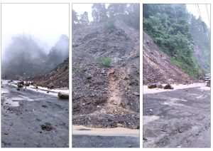 कालिखोलामा पहिरो झरेपछि मुग्लिन-नारायणगढ सडकखण्ड अवरुद्ध