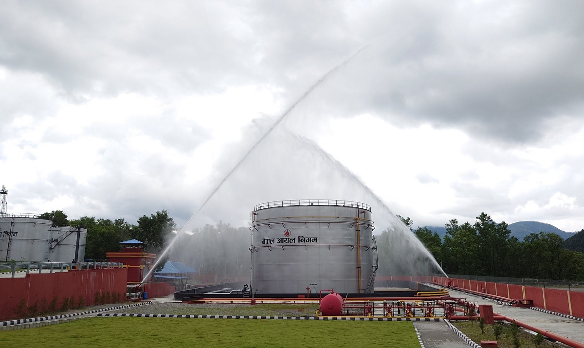 आयल निगमले पोखरामा निर्माण गर्यो थानकोटपछिको ठूलो इन्धन भण्डारण केन्द्र