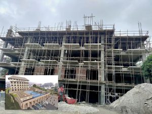 ‘रिसोर्ट बाई मनकामना केबलकार’ को निर्माण तिव्र, अर्को वर्षको पाैषमा निर्माण सम्पन्न भइसक्ने