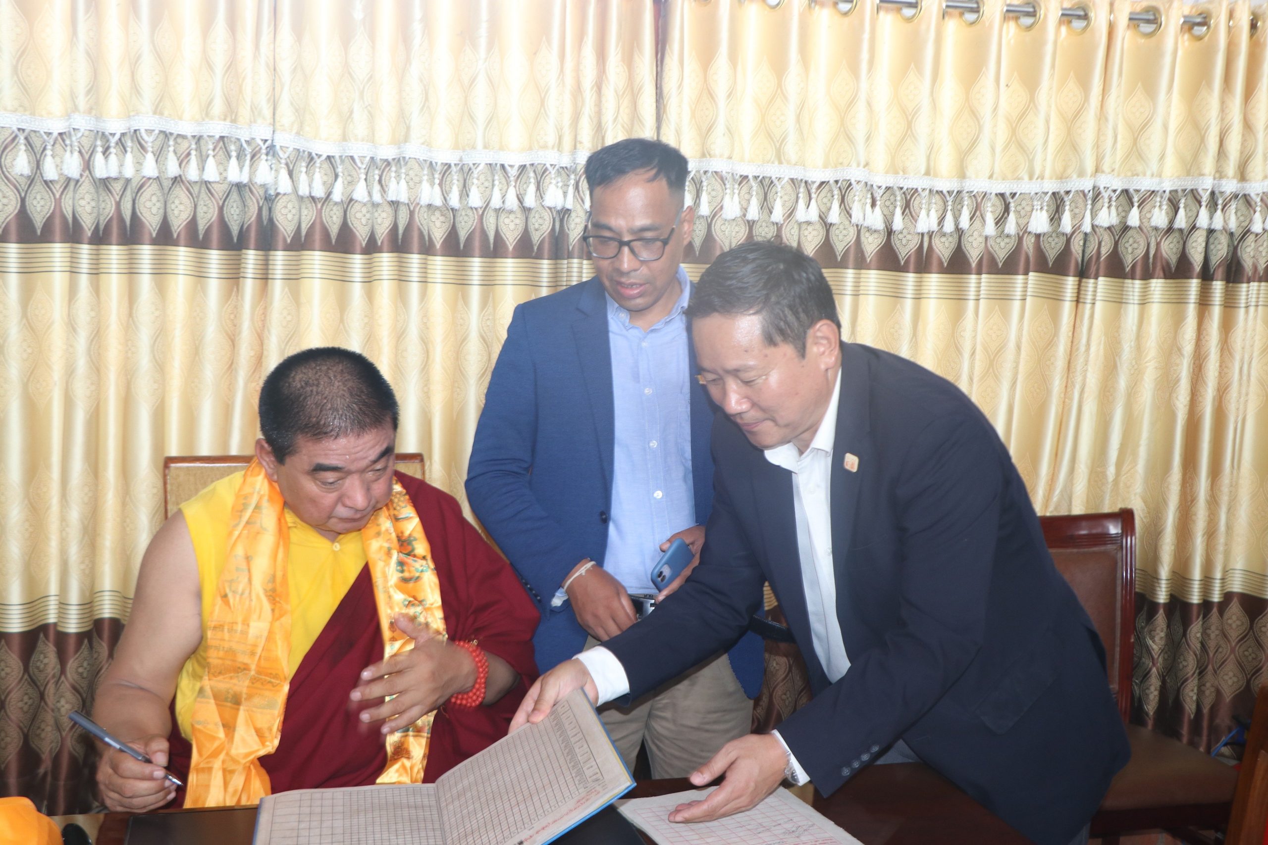 लुम्बिनी विकास कोषमा ल्हारक्याल लामाले थाले काम