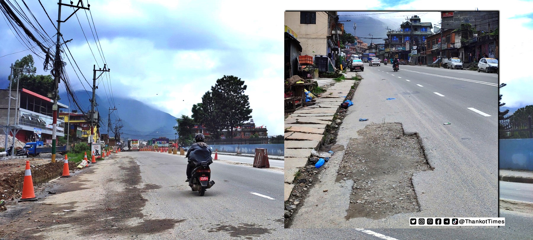 कलंकी-नागढुंगा सडक खण्डः घाम लाग्दा धुलो, पानी पर्दा हिलो, नैकाप उकालोमा सधैं सास्ती (भिडियो)