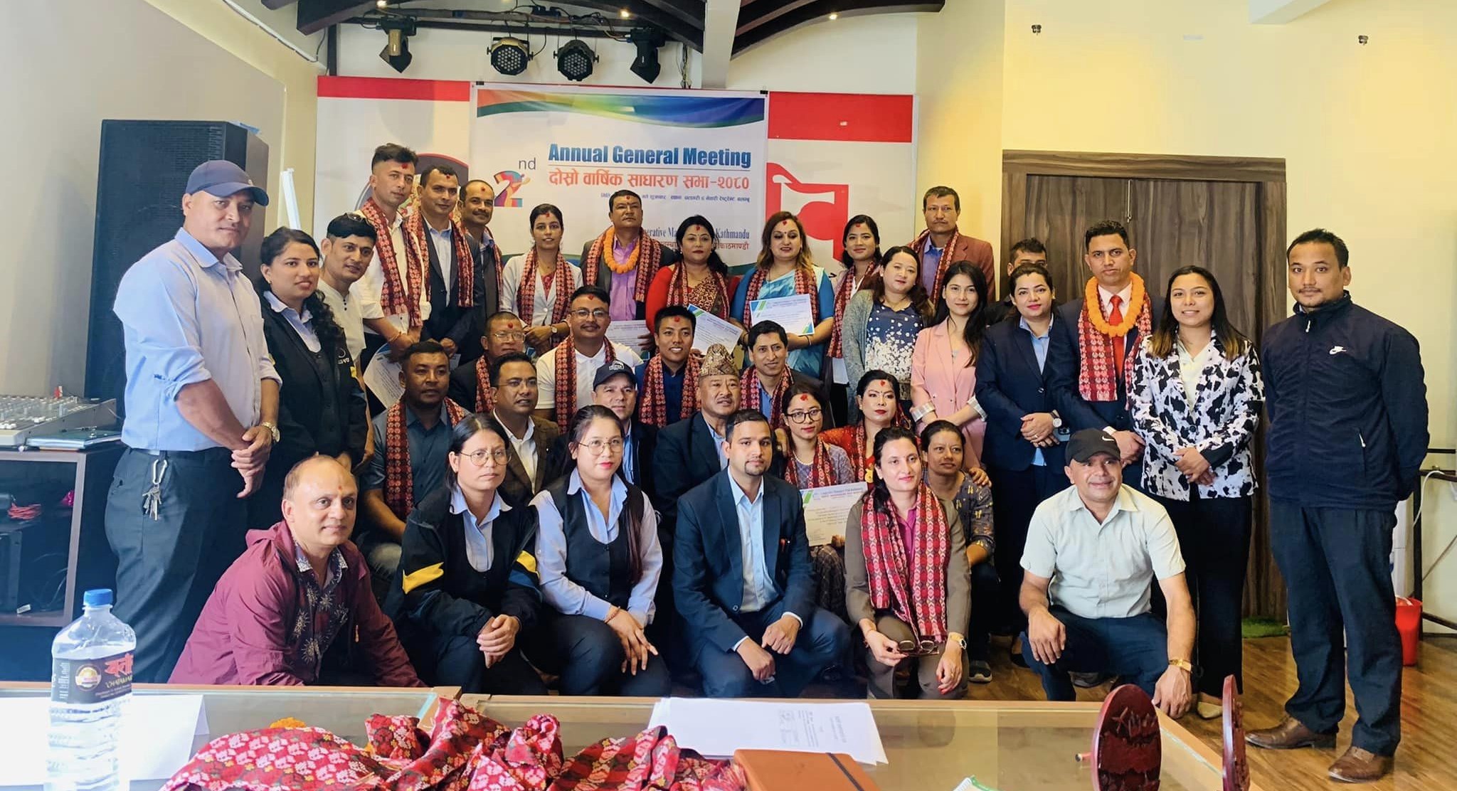 को-अपरेटिभ म्यानेजर्स क्लब काठमाडाैंको अध्यक्षमा हसना भास्तिपुर साकोसका सम्पूर्ण महर्जन