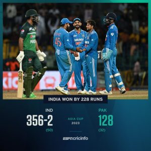 एसिया कप क्रिकेटः भारतविरुद्ध पाकिस्तानको लज्जास्पद हार