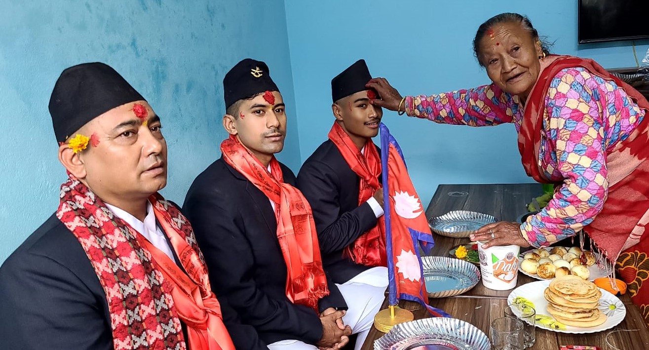 १९ औं एसियाड खेल्ने मच्छेगाउँका खेलाडी र प्रशिक्षकको भव्य बिदाई