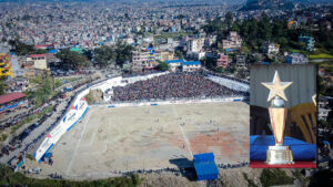 छैठाैं नैकाप गोल्ड कपका लागि जुट्दै सहयोग, चन्द्रागिरि स्पोर्टस् अवार्डलाई वडाध्यक्ष केसीको प्रायोजन