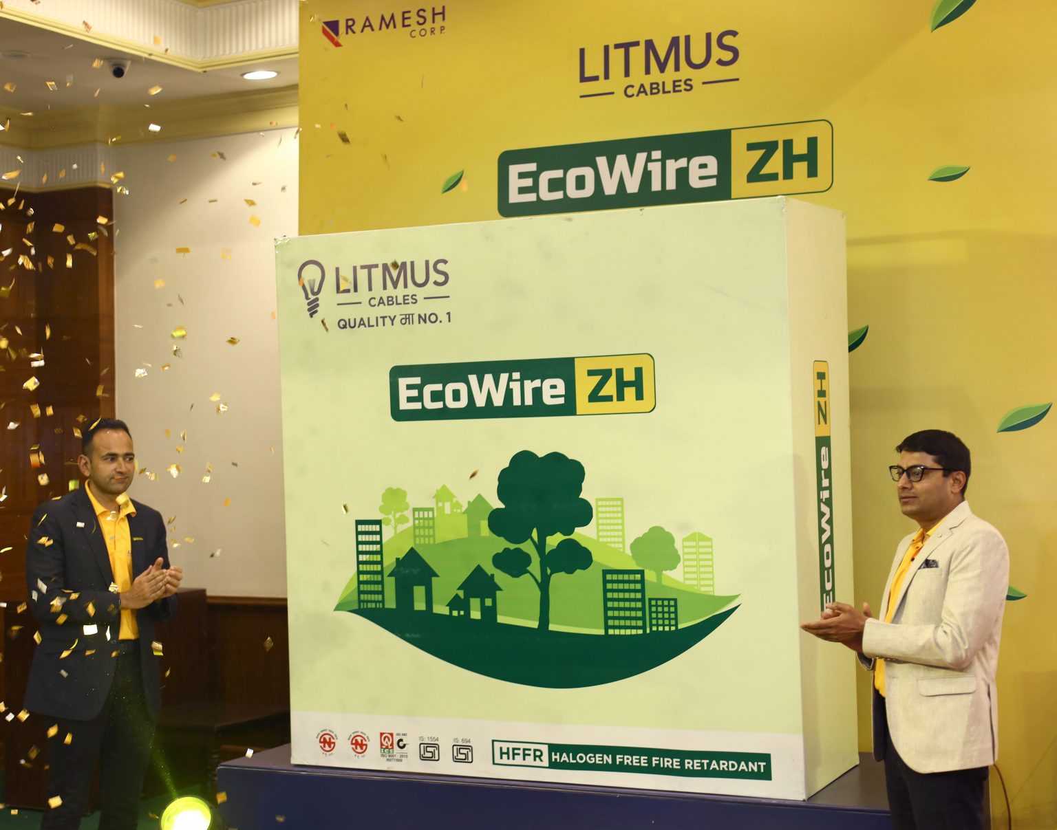 लिटमस केबल्सको ह्यालोजनमुक्त तार ‘इकोवायर-जेडएच’ बजारमा