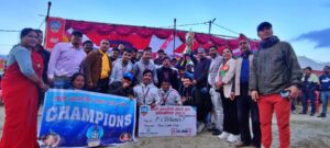 दोश्रो मातातीर्थ गोल्डकप फुटबल प्रतियोगिताको उपाधि कुर्दन फुटबल एकेडेमीलाई