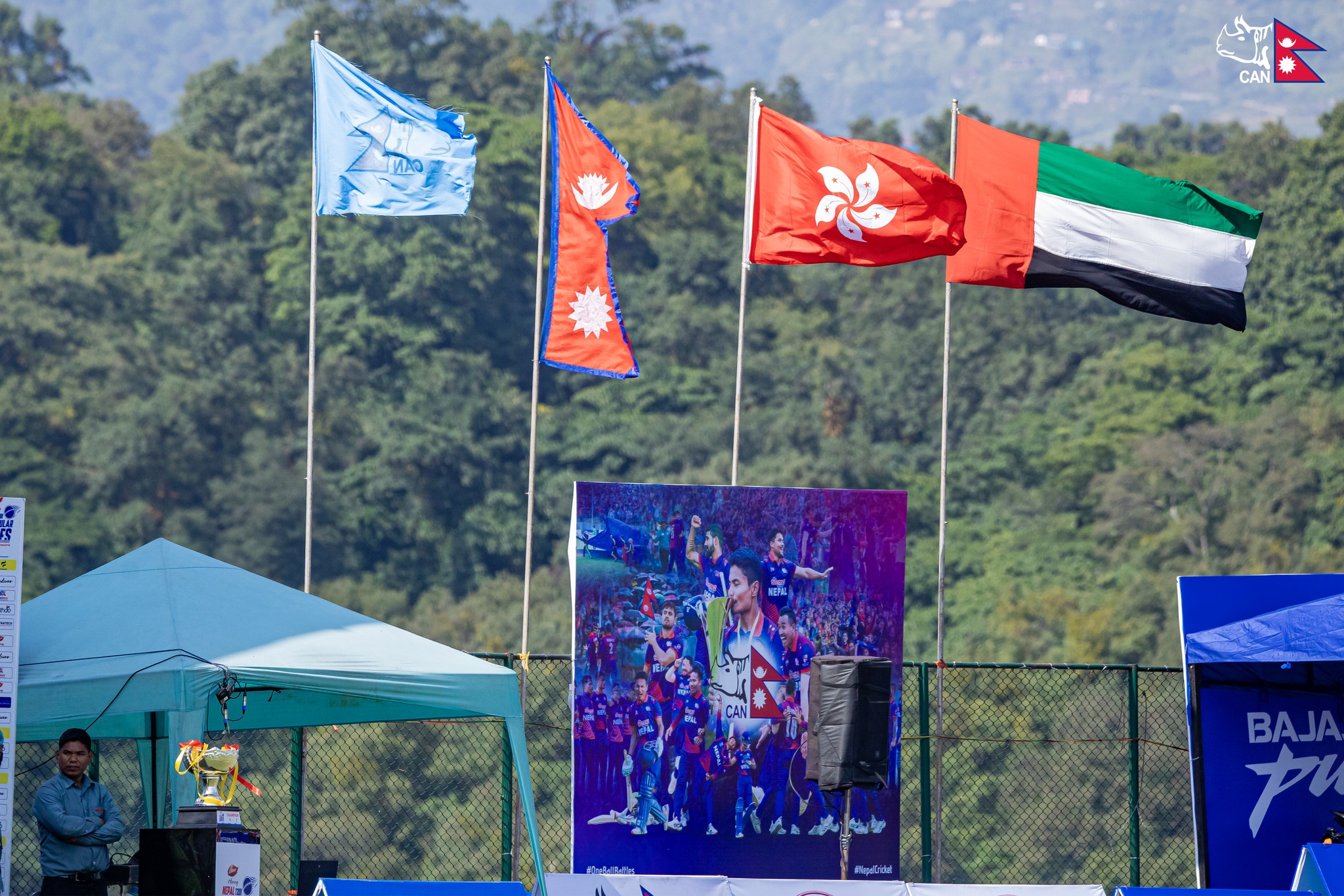 त्रिदेशीय टी-२० क्रिकेट सिरिजः यूएईले नेपाललाई दियो १६५ रनको लक्ष्य