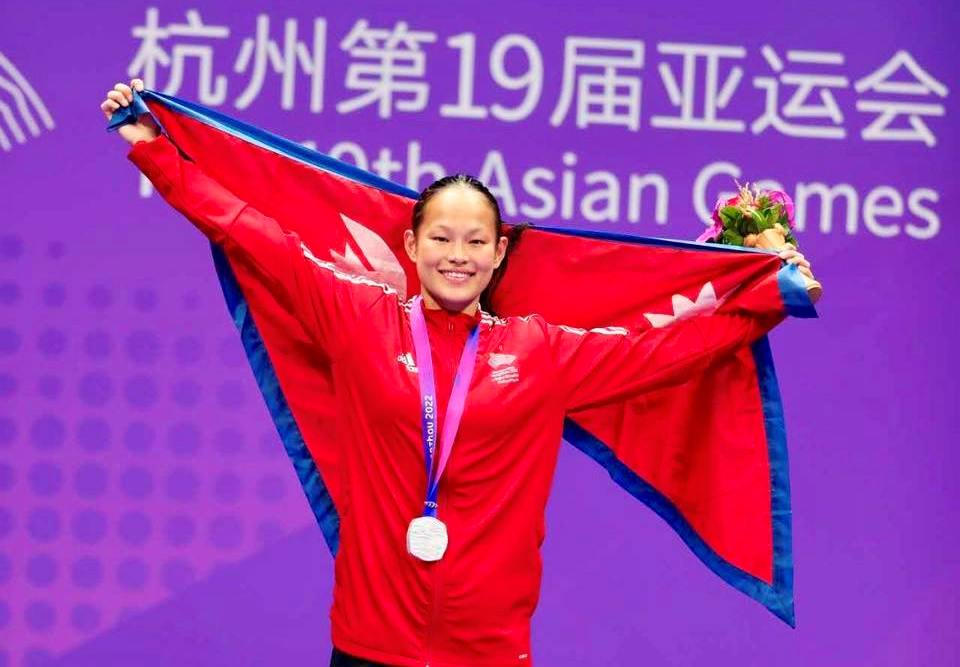 १९औं एसियाली खेलकुद आज सकिँदै, समापन समारोहमा नेपालको झण्डा एरिकाले बोक्ने