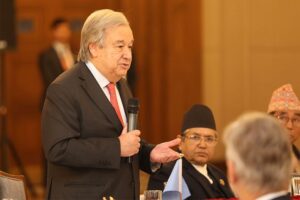 गाजामा बन्धक बनाइएका सबैलाई तत्काल रिहा गर्न महासचिव गुतेरसकाे आह्वान 