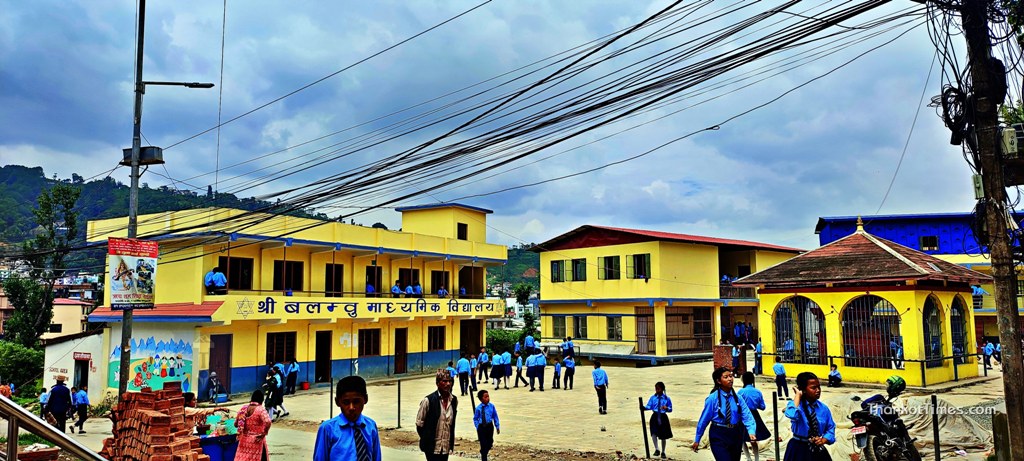 आज चन्द्रागिरि नगरका सामुदायिक विद्यालयमा पठन पाठन बन्द