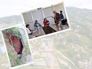 नागढुंगा सुरुङ मार्गनजिकै जमिन भासिएपछि चन्द्रागिरि नगरमा सर्वपक्षीय बैठक, केके भयो निर्णय ?