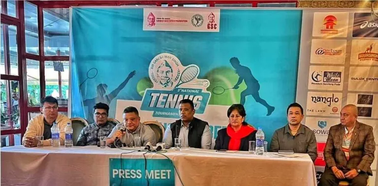 वीर गणेशमान सिंह राष्ट्रिय टेनिस कार्तिक तेस्रो साताबाट