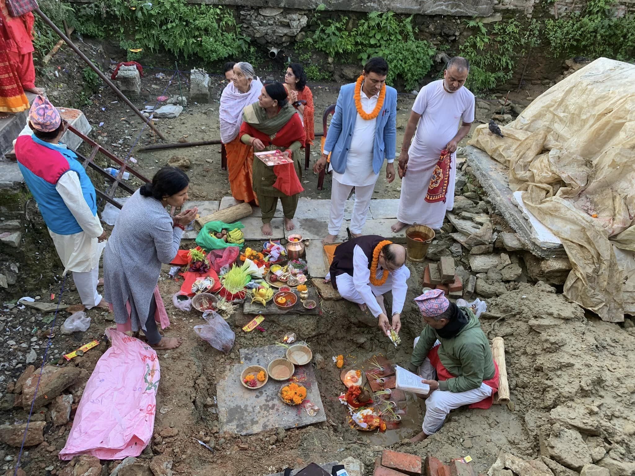फेवातालको बीचमा रहेको तालबाराही मन्दिर पुनः निर्माण सुरु, ९ करोडको लागतमा नयाँ मन्दिर बनाइने