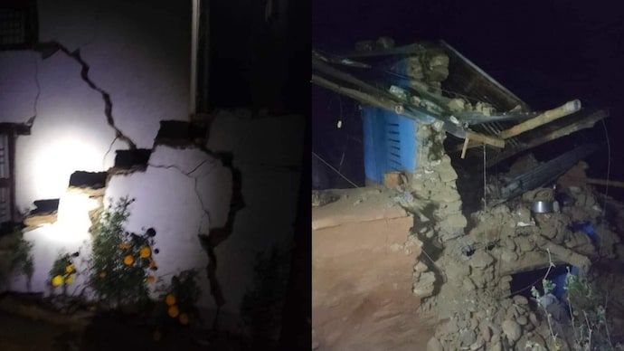 भूकम्पमा परी जाजरकोटमा र रुकुम पश्चिममा व्यापक मानवीय क्षति, सडकमा पहिराे
