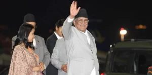 कोप-२८ मा सहभागी हुन प्रधानमन्त्री दाहाल दुबई प्रस्थान