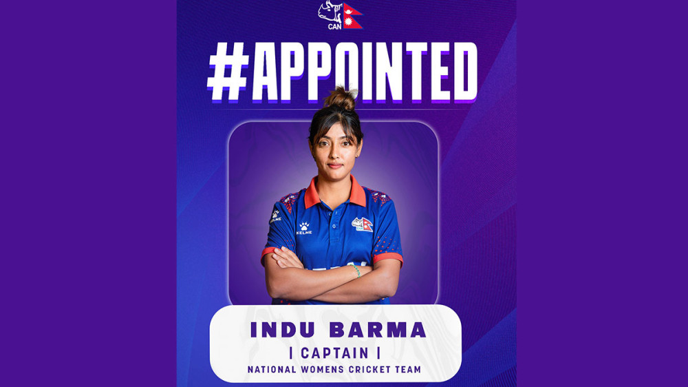 नेपाली राष्ट्रिय महिला क्रिकेट टोलीमा ११ वर्षपछि नयाँ कप्तान, इन्दु बर्माले पाइन् नेतृत्व गर्ने अवसर