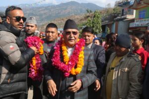 धनकुटामा नेकपा एमालेका अध्यक्ष केपी ओलीमाथि आक्रमण प्रयास