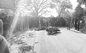 ‘ओभरटेक’ गर्ने क्रममा मोटरसाइकल गाडीमा ठोक्कियो, चालकको ज्यान गयो