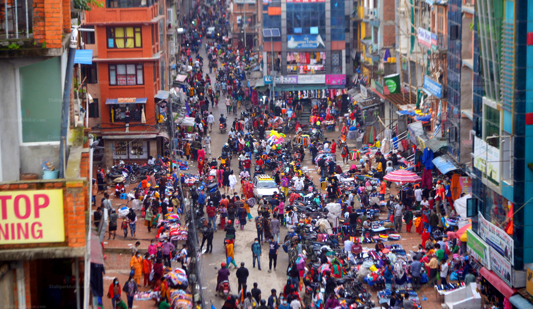 मंगलबजारबाट लगनखेलसम्म फुटपाथमा व्यापार गर्न नपाइने