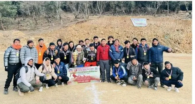 थाहा नगरस्तरीय अन्तर वडा कपको उपाधी वडा नं. ७ आग्रालाई