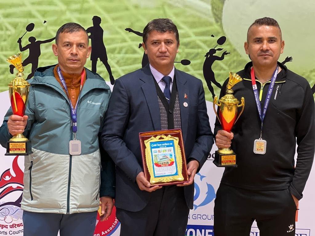 नेपालगन्ज कप राष्ट्रिय ब्याडमिन्टनः चन्द्रागिरि निवासी हरि खत्री र राजकुमार पोखरेल दोस्रो