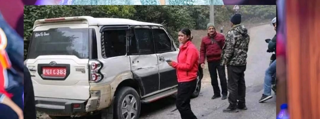 गायिका रचना रिमाल सवार गाडी दुर्घटना, गाडीमा यात्रारत सबै जना सकुशल