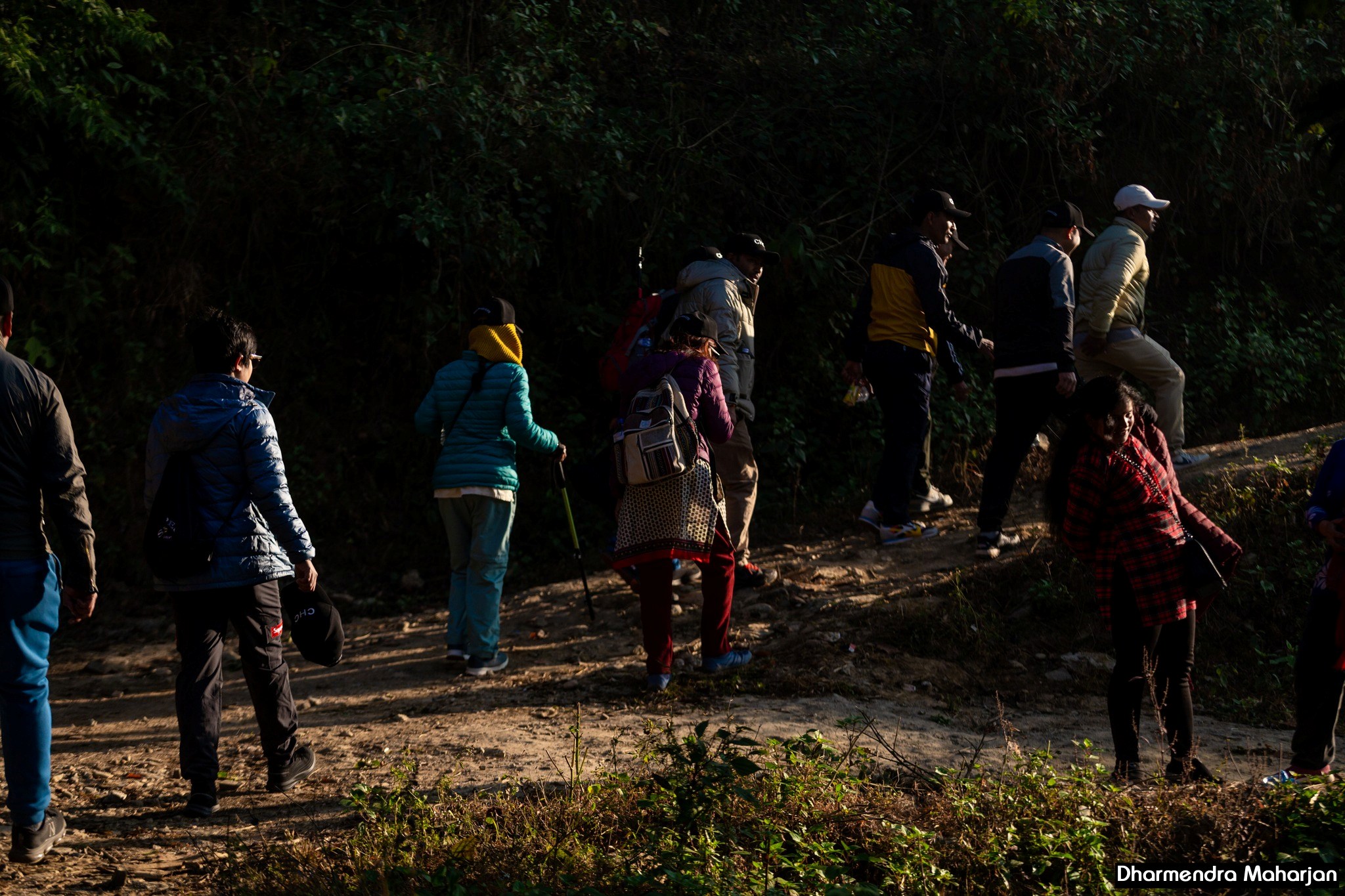 पुस २८ गते मच्छेगाउँमा हाइकिङ कार्यक्रम
