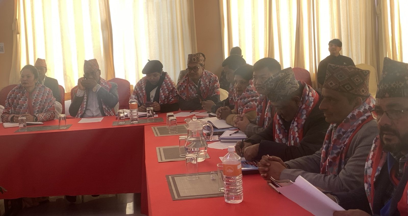 चन्द्रागिरिमा भेला भए काठमाडाैं उपत्यकाका १८ वटा पालिकाका उपप्रमुख