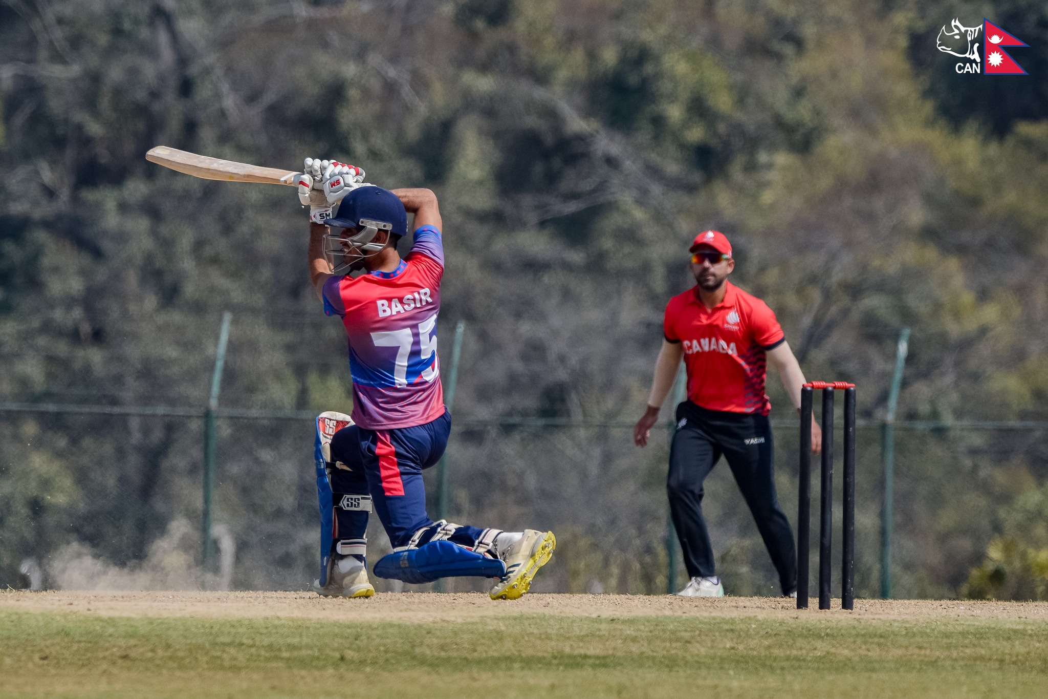 नेपाल ए ले क्यानडा-११ लाई दियो २१७ रनको लक्ष्य