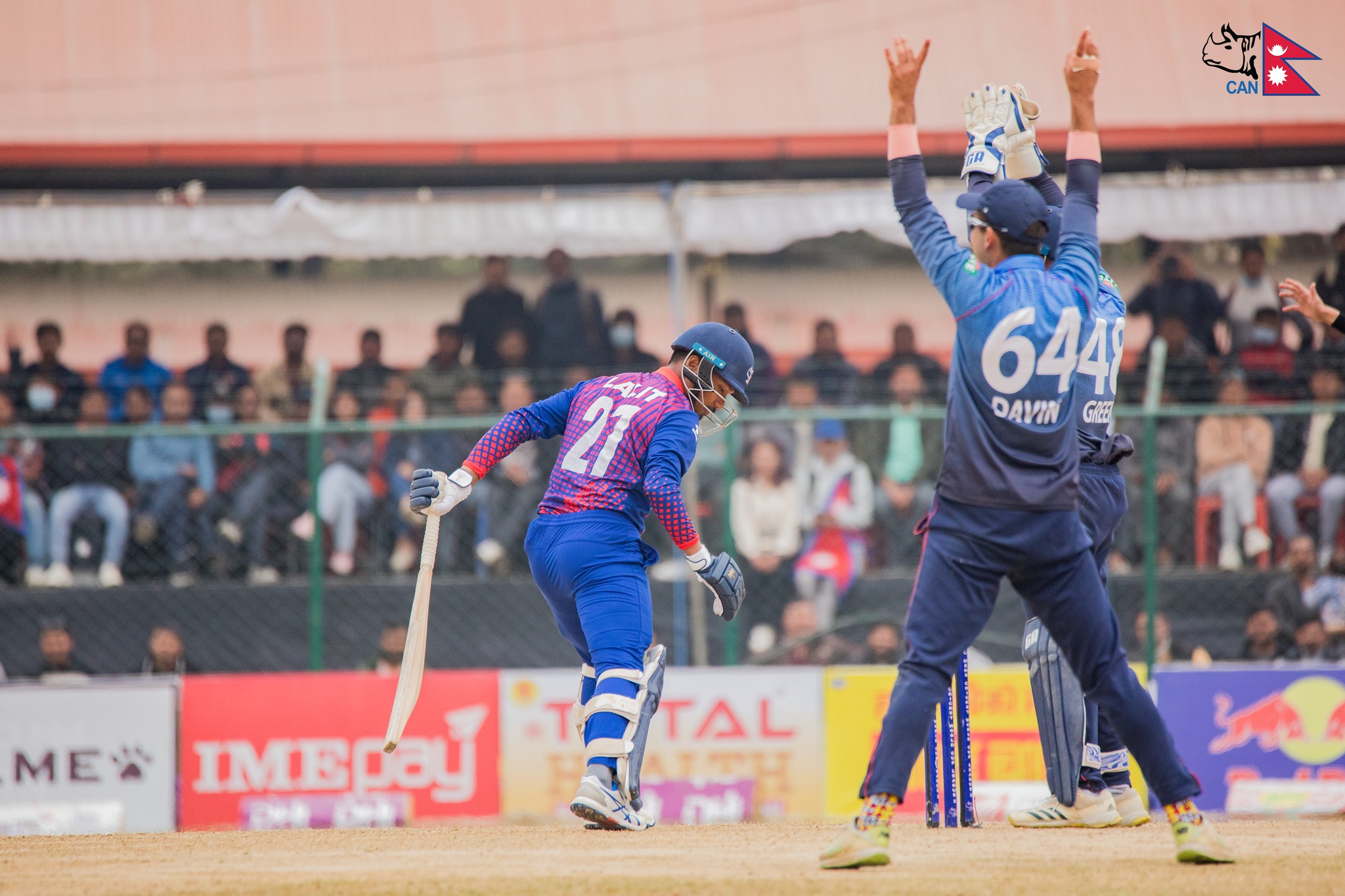 आईसीसी क्रिकेट विश्वकप लिग-२ः नामिबियासँग नेपाल दोश्रो खेलमा पनि स्तब्ध