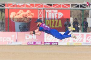 आईसिसी क्रिकेट विश्वकप लिग-२ को पहिलो खेलमा नामिबियासँग नेपाल ४ विकेटले स्तब्ध