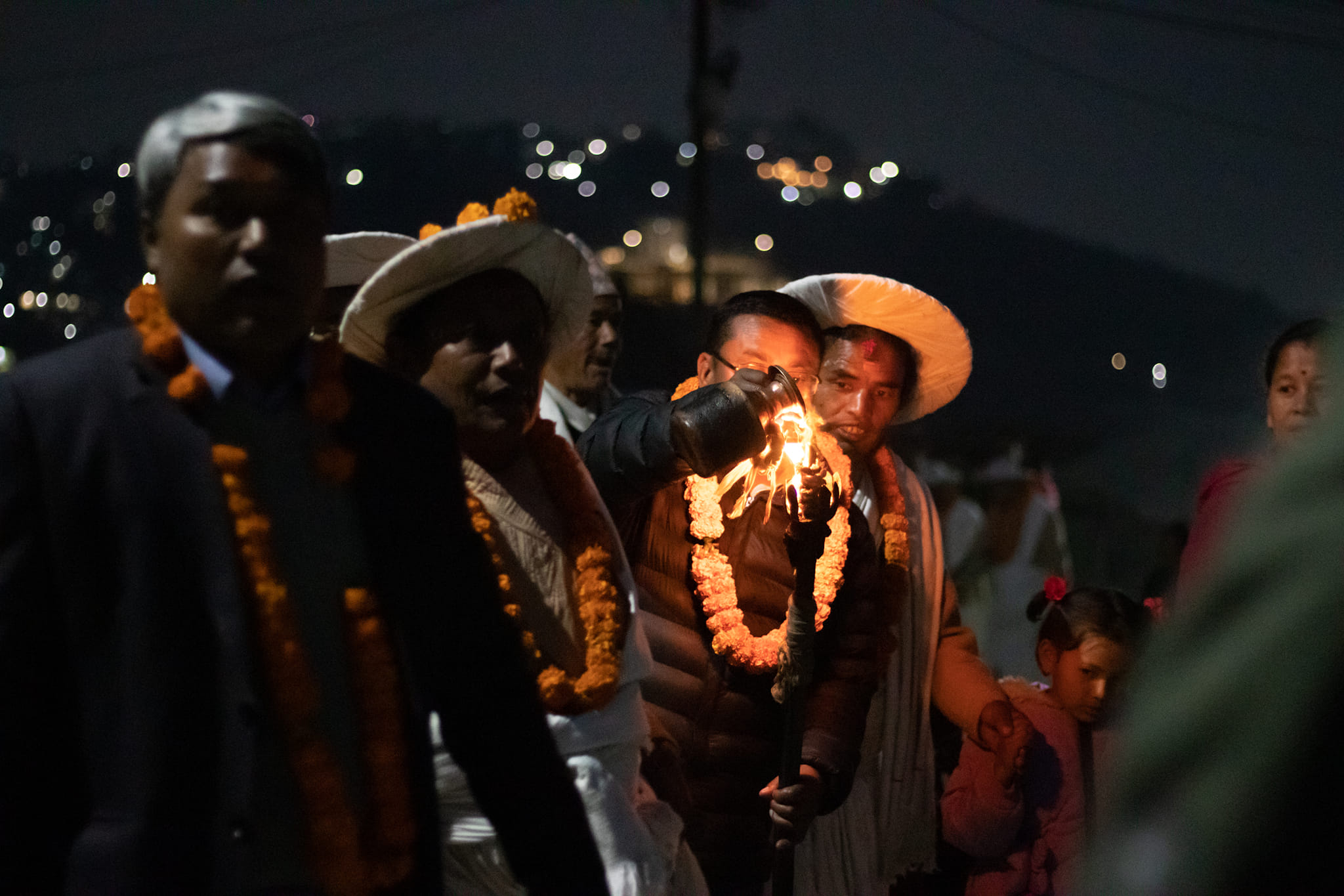 चन्द्रागिरि-८ मातातिर्थ ल्होंखामा आज ऐतिहासिक १२ वर्षे शिकाली नाच देखाइने