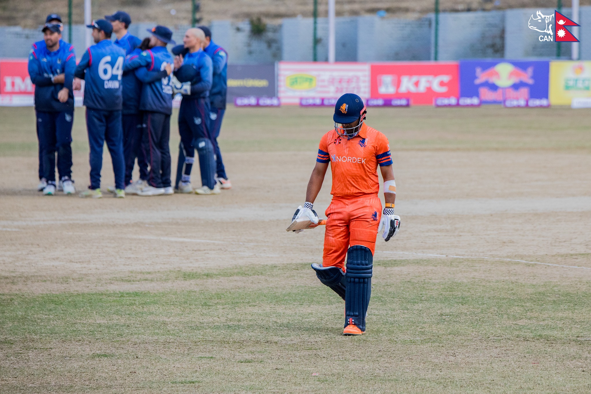 विश्वकप क्रिकेट लिग-२ः नेदरल्याण्ड्समाथि नामिबिया २४ रनले विजयी