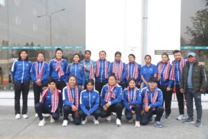 महिला राष्ट्रिय क्रिकेट टिम स्वदेश फिर्ता