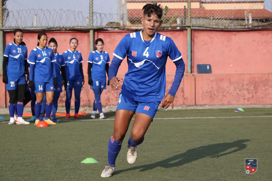 वाफ च्याम्पियनसिप: इराकविरुद्ध साम्बाले गरिन ५ गाेल, नेपाल सेमिफाइनलमा