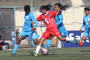 साफ यू-१६ महिला फुटबल: भारतसँग नेपालको लज्जास्पद हार