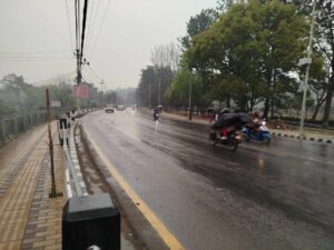 झरीसँगै चन्द्रागिरिमा बढ्यो चिसो