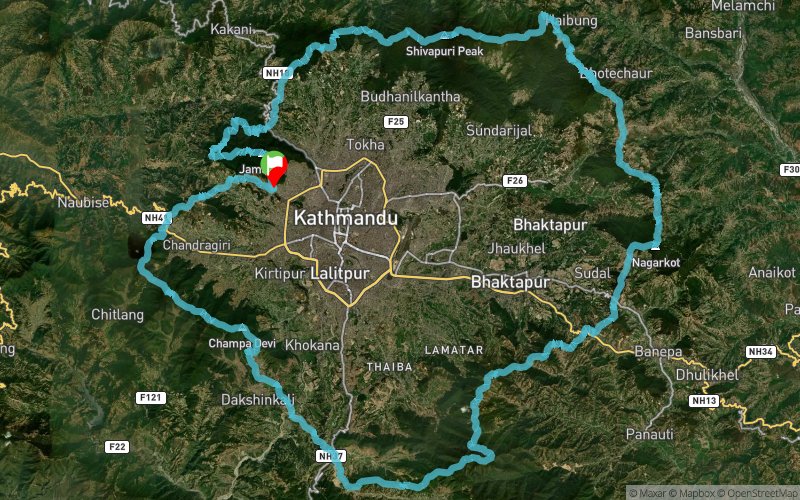 इन्द्रस्थानबाट सुरु हुने ‘चौथो मन्जुश्री ट्रेल रेस’ को तयारी अन्तिम चरणमा