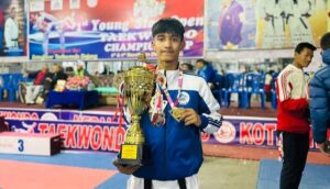 प्रथम योङ स्टार खुला तेक्वान्दो प्रतियोगितामा ब्राइट फ्युचरका सुजललाई २ स्वर्ण