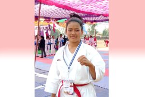 मिथिला राष्ट्रिय कराते प्रतियोगिताको दोश्रो दिन सानुमाया थिङलाई दोहोरो स्वर्ण