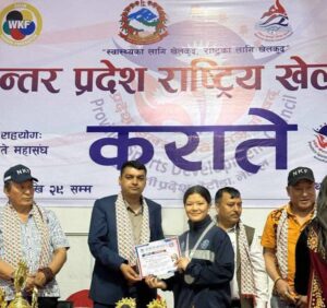 अन्तर प्रदेश राष्ट्रिय खेलकुद प्रतियोगिताः धनबहादुर स्मृतिका ३ खेलाडीलाई २ स्वर्णसहित चार पदक